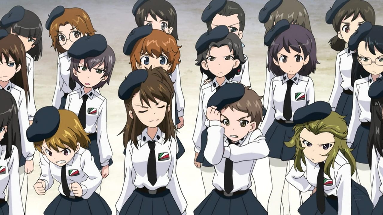 Girls Und Panzer Anzio Logo